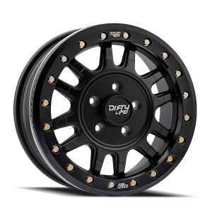 Dirty Life – CANYON PRO SXS – Black – 15″x7″ 13mm – All weather Wheels – 9309R-57102MB